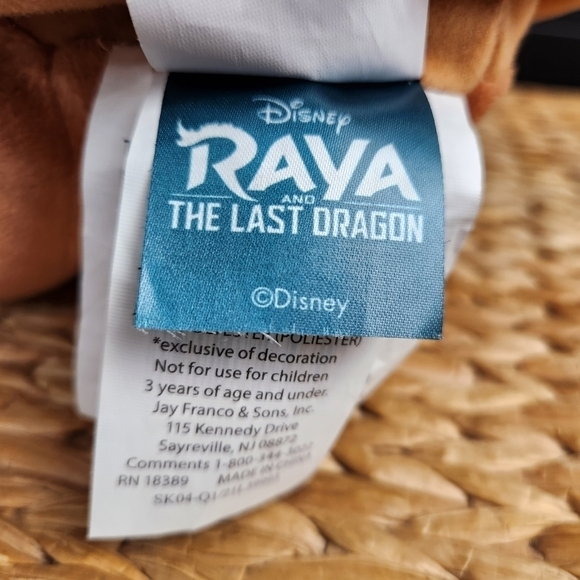 Disney Tuk Tuk Plush 14” Raya And The Last Dragon Stuffed Animal Cuddle Toy - Picture 7 of 8